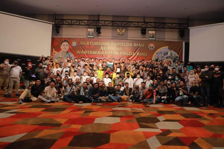 Silaturahmi Bersama WMPR, Kapolda Riau Irjen M Iqbal: Peran Media Sangat Penting 
